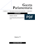 Gaceta Parlamentaria Diputados 24 Abrl 2023