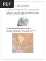 Rocas Metamórficas