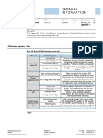 RT-137 - A1 Onboard Repair Kits and Order Numbers