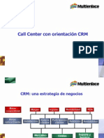 Call Center Con Orientación CRM