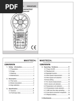 Digital Anemometer