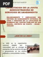 Capacitacion de La JASS