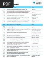 2023 Pre Departure Checklist