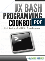 Linux BASH Programming Cookbook