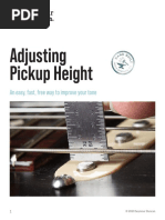 Adjusting Pickup Height