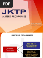 20150828-JKTP's Programmes (Master & PHD)