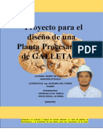 Proyecto de Diseño de Planta de Galletas