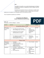 Squelette - Formation Des Délégués Conseil de Classe