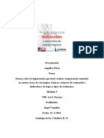 Ensayo Del Tema LLL Del Modulo 5