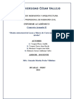 Informe de Concreto Armado II