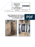 Procedimiento Termofusión - Rev.0