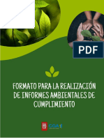 Formato para La Realizacion de Informes Ambientales de Cumplimiento. Anexo 1