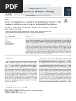 Review On Comprehensive Recycling of Spent Lithium Ion 2023 Separation and