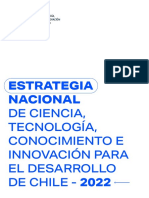 Estrategia Nacional de Innovación de Chile 2022