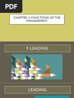 CHAPTER 3 Functions of Management - FG