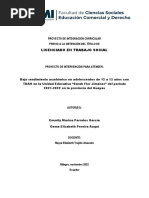 Proyecto Final - Parrales y Pereira - Bajo Rendimiento Académico en Adolescentes Con TDAH - MODIFICADO