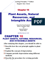 Plant Assets, Natural Resources, and Intangible Assets