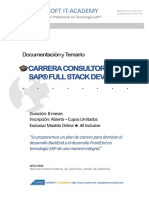 CVOSOFT Carrera Consultor SAP Full Stack Developer