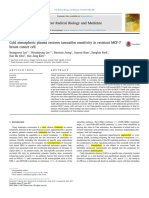 8 Cold Atmospheric Plasma Restores Tamoxifen Sensitivity in Resistant MCF-7