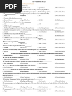 Rdbms Mcqs 2023-24 Class 10th It