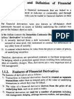 FINANCIAL DERIVATIVES Unit - 1 