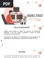 Normas ISO ISO/IEC 27032 y Sus Diferencias