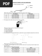 Questions On Tropic and Taxic Responses