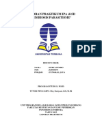 LAPORAN PRAKTIKUM IPA Di SD MANDIRI SIMBIOSIS PARASITISME