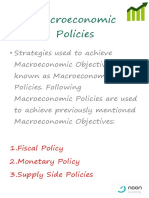 Macroeconomic Policies