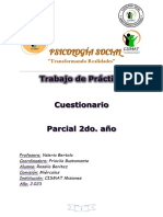 Cuestionario Parcial 2do. Año