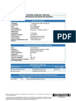 Certificado de Envío Acompaña Borrador de Extracto