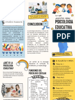 Triptico - Psicologia Educativa