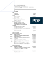 Estados Financieros - Empresa Comercializadora y Distribuidora