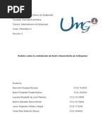 Análisis Sobre Contratación de SaaS