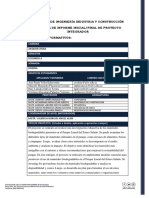 Informe Inicial - Final Del Proyecto Integrador