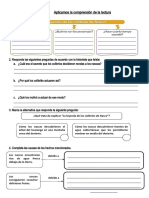 Aplicamos La Comprensión de La Lectura