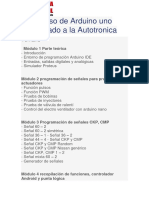 Curso de Arduino Uno Aplicado A La Autotronica