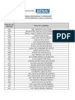 CONFIRA O RESULTADO DA 1a CONVOCACAO 2023.2