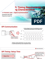 Adcs Spi Communications Timing Presentation