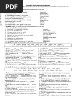 Car Idiomatic Expressions