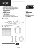 High-Performance Ee PLD ATF16V8C: Features