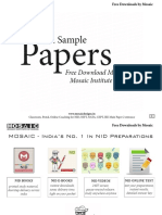 Nid Sample Paper Questions