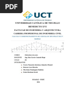 Informe de Estructuras de Cerchas