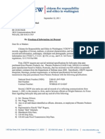 FOIA Request - CREW: Department of The Air Force: Regarding Phoenix Products Contracts Connected To Rep. Hal Rogers: 9/22/2011