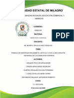 Artículo 19 de La Declaración Universal de Los Derechos Humanos