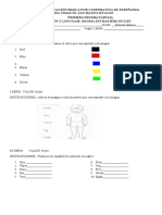 Evaluacion Ingles