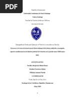 República Dominicana: El Proceso en El Marco Del Derecho Penal Laboral