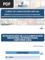 INTRODUCCIÓN DE LA CLASIFICACIÓN INDUSTRIAL INTERNACIONAL UNIFORME - TABLAS DE CORRESPONDENCIA ENTRE LA CIIU REV.4 - REV.3 - Yp