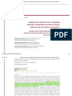 Análisis de La Relación Entre Creatividad, Atención y Rendimiento Escolar en Niños y Niñas de Más de 9 Años en Colombia