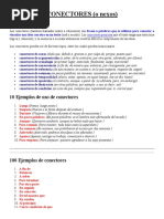 Conectores o Nexos